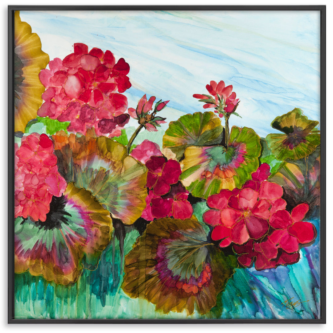 Mom's Geraniums #2 (106)